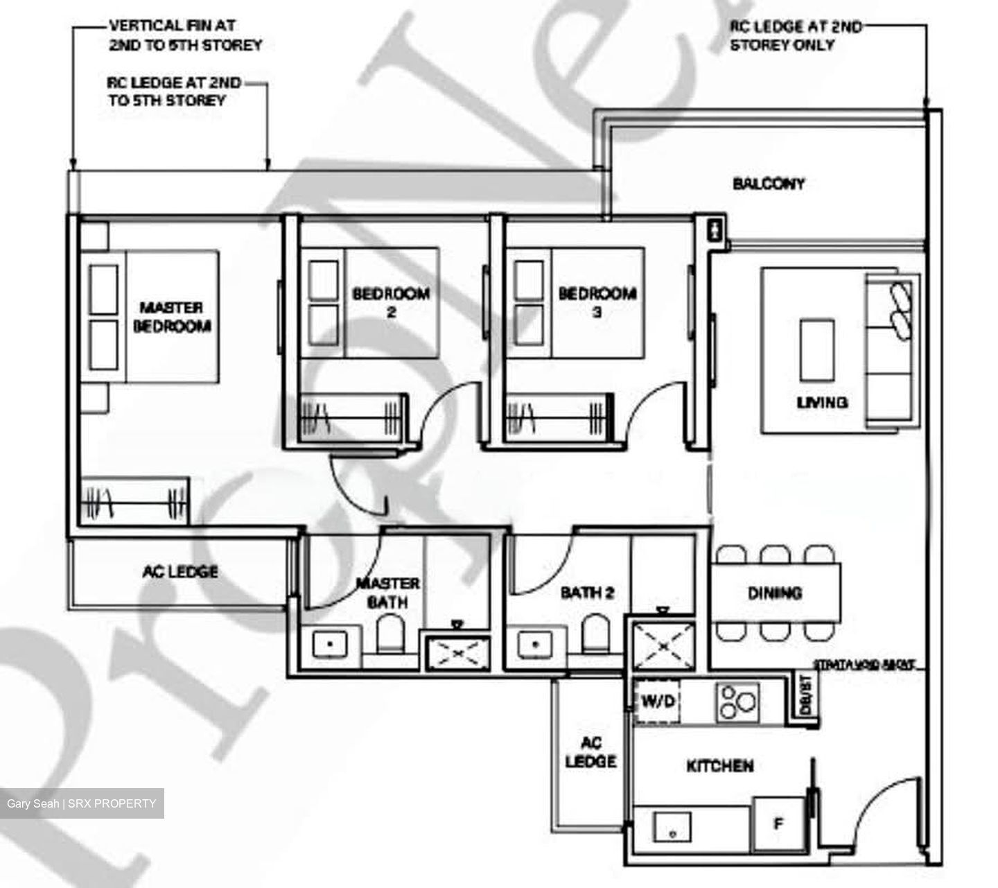 The Watergardens At Canberra (D27), Apartment #574007551